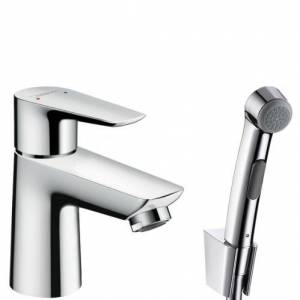 Смеситель для раковины с гигиеническим душем Hansgrohe Talis E